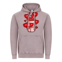 Vintage Zinc valentines day coffee Vintage Hoodie - JahusDesignShop