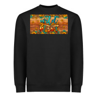 Black wild west license plate Heavyweight Sweatshirt - Artiststas