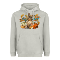 Moon Dust Hello Autumn With Chihuahua Dog Heavyweight Hoodie - LillyAllenDesigns