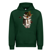 Forest Green snowman gnome Urban Hoodie - CowGirlArtShop