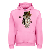 Fuchsia Pink snowman gnome Urban Hoodie - CowGirlArtShop