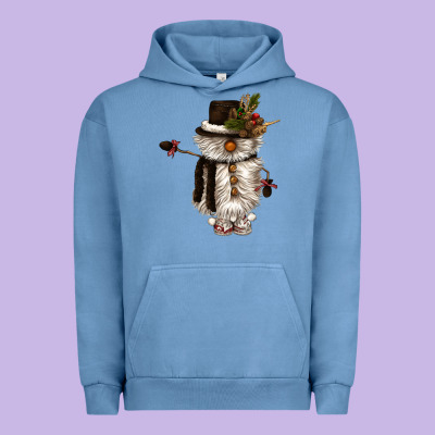 Snowman Gnome Urban Hoodie Designed By Cowgirlartshop