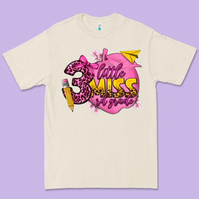 Little Miss 3 Rd Grade Premium Tee Designed By Texasbilliewilder