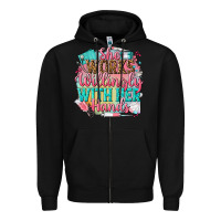 Black she works willingly with her hands Zipper Hoodie - NancyCooperArtShop