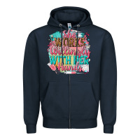 Navy she works willingly with her hands Zipper Hoodie - NancyCooperArtShop