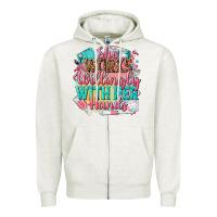 She Works Willingly With Her Hands Zipper Hoodie | Teevron