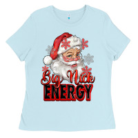 Big Nick Energy Santa Claus Ladies Tee | Teevron
