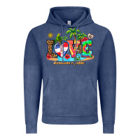 Vintage Denim love dominican republic Vintage Hoodie - AdoDesignShop