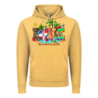 Vintage Mustard love dominican republic Vintage Hoodie - AdoDesignShop