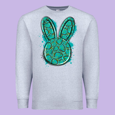 Gemstone Rabbit Premium Sweatshirt Designed By Artiststas