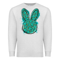 Oatmeal Heather gemstone rabbit Premium Sweatshirt - Artiststas