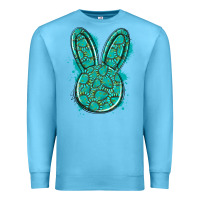 Ocean Blue gemstone rabbit Premium Sweatshirt - Artiststas