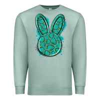 Seafoam gemstone rabbit Premium Sweatshirt - Artiststas
