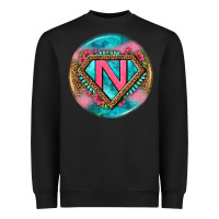 Black nurse round earrings 4 Heavyweight Sweatshirt - BundleAndBundleShop