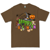 Cacao happy halloween farm animals Premium Tee - Zillion Design Studio
