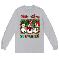 Moon Dust chillin with my snowies Long Sleeve Tee - BarkalooDesign