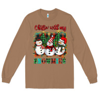 Toasted Coconut chillin with my snowies Long Sleeve Tee - BarkalooDesign