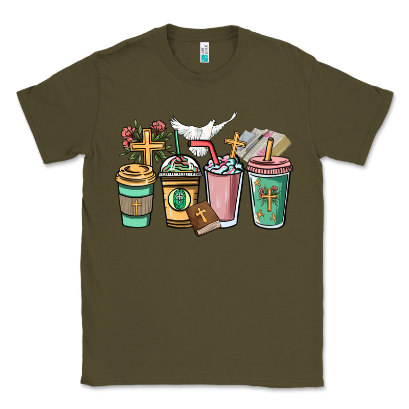 Faith Coffee Cups Classic Tee by NancyCooperArtShop | Teevron