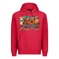 Cardinal moody before coffee Premium Hoodie - JahusDesignShop