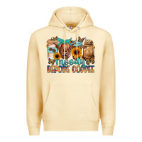 Pina Colada moody before coffee Premium Hoodie - JahusDesignShop