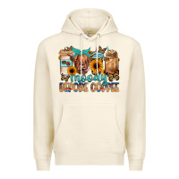 Tofu moody before coffee Premium Hoodie - JahusDesignShop