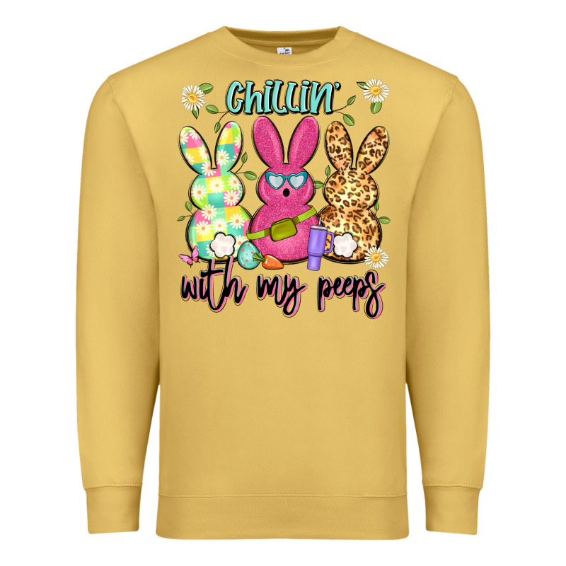 Chillin' With My Peeps Premium Sweatshirt by Artiststas | Teevron