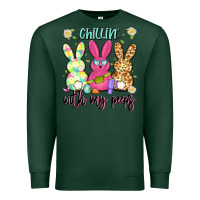 Sports Green chillin' with my peeps Premium Sweatshirt - Artiststas