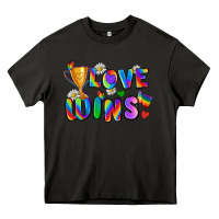 Asphalt love wins Heavy Core Tee - Zillion Design Studio