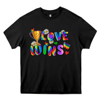 Black love wins Heavy Core Tee - Zillion Design Studio