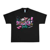 Black surgical tech Urban Heavy Tee - AdoDesignShop