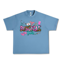 Pebble Blue surgical tech Urban Heavy Tee - AdoDesignShop