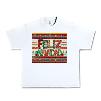 White feliz navidad spanish christmas Urban Heavy Tee - Jasminsmagicworld