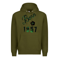 Army Green Born In 1957 Premium Hoodie - Bettercallsaul