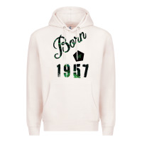 Pale Pink Born In 1957 Premium Hoodie - Bettercallsaul