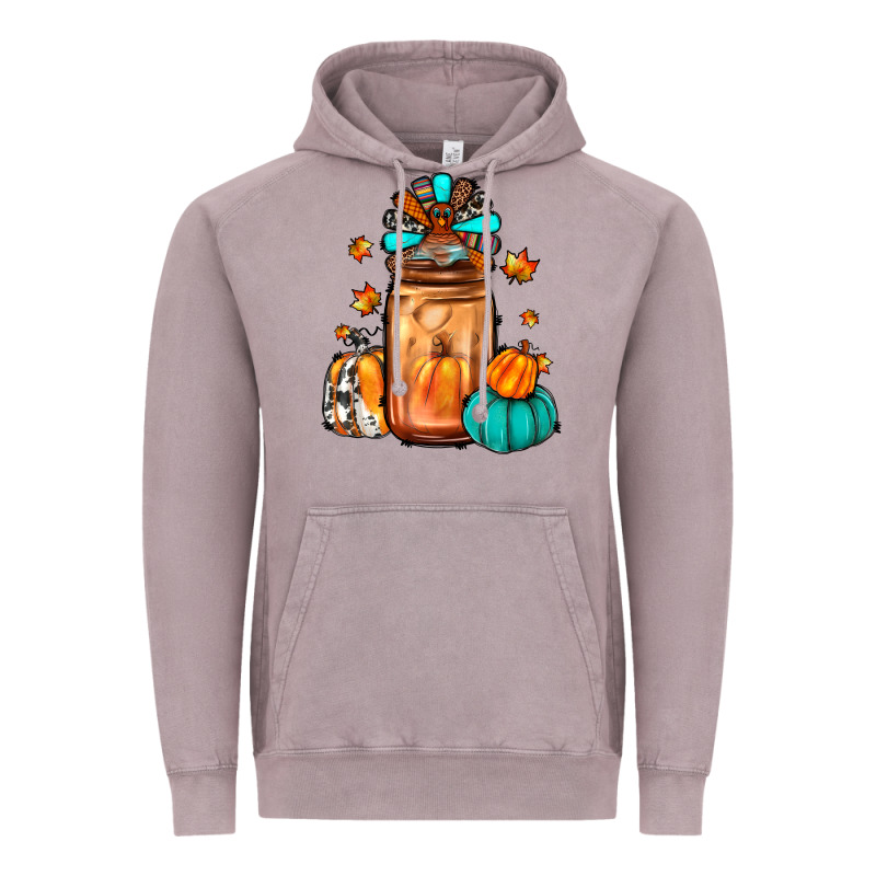 Thanksgiving Coffee Vintage Hoodie by JahusDesignShop | Teevron