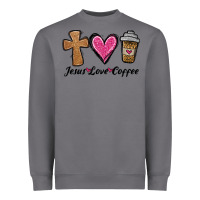 Storm jesus love coffee Heavyweight Sweatshirt - Jasminsmagicworld