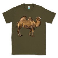 Army Green Camel Classic Tee - LillyAllenDesigns