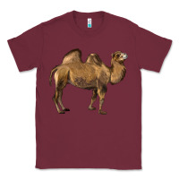 Burgundy Camel Classic Tee - LillyAllenDesigns