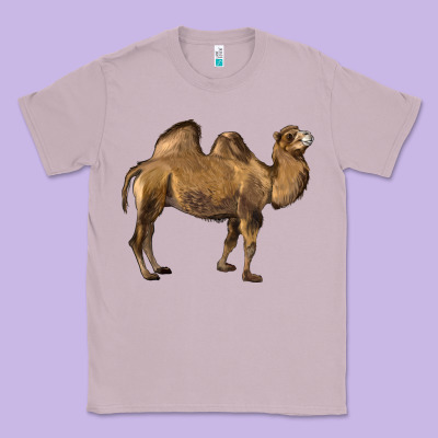 Camel Classic Tee Designed By Lillyallendesigns