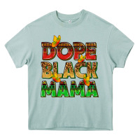 Arona dope black mama with butterflies Heavy Core Tee - texasbilliewilder