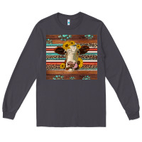 Smoke western sunflowers gemstone heifer Long Sleeve Tee - Jasminsmagicworld