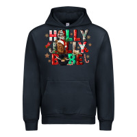 Navy holly jolly babe Urban Hoodie - CowGirlArtShop