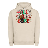 Pigment French Oak holly jolly babe Urban Hoodie - CowGirlArtShop