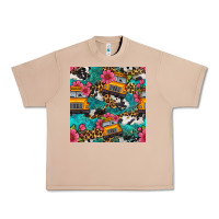 Burro western school bus seamless pattern Urban Heavy Tee - BundleAndBundleShop