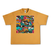 Peanut Butter western school bus seamless pattern Urban Heavy Tee - BundleAndBundleShop