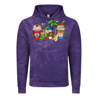 Cloud Purple dominican republic coffee cups Vintage Hoodie - AdoDesignShop