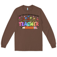 Chestnut teacher wildflowers kopyası Long Sleeve Tee - JahusDesignShop