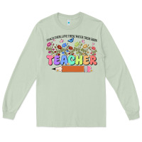 Matcha teacher wildflowers kopyası Long Sleeve Tee - JahusDesignShop