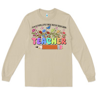 Mushroom teacher wildflowers kopyası Long Sleeve Tee - JahusDesignShop