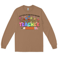 Toasted Coconut teacher wildflowers kopyası Long Sleeve Tee - JahusDesignShop